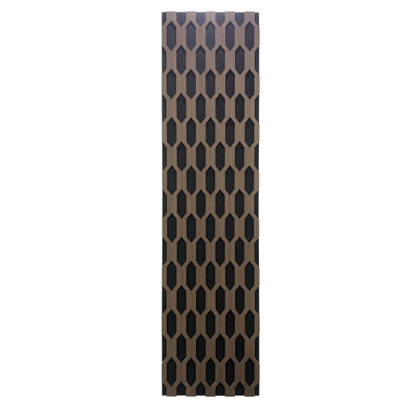 Optional Design Wooden Carving Akupanel With Wooden Veneer For Hotel /Residental